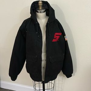 Black Snap-on Heavyweight Hoodie 2XL
